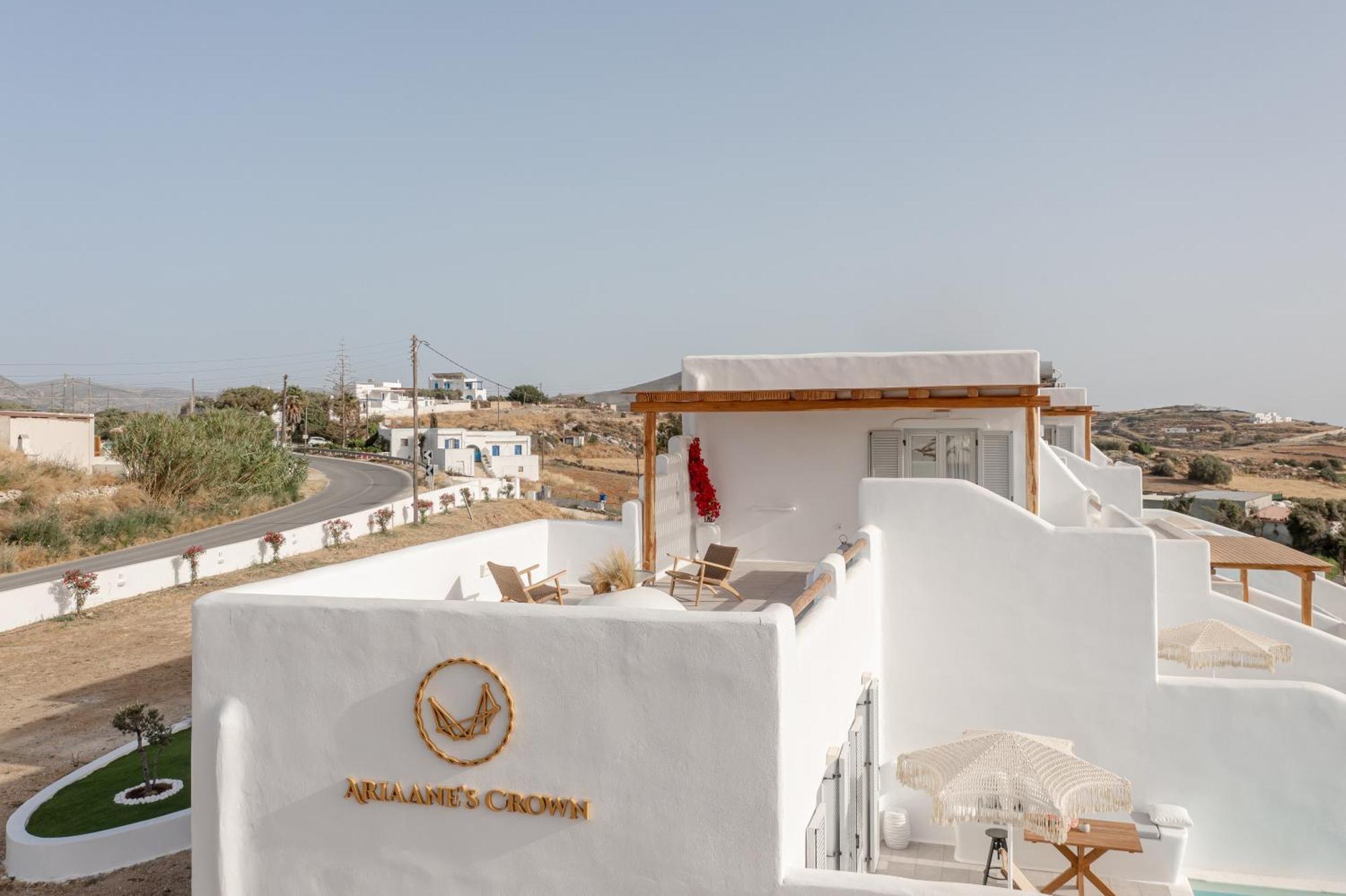 Ariadne'S Crown Luxury Suites With Private Pool Vívlos Exteriér fotografie